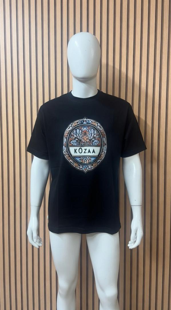 KOZAA Black Graphic Tee
