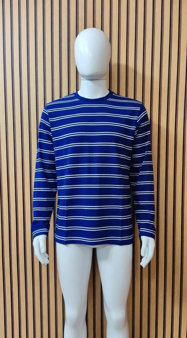 ULC Royal Blue Stripe Long Sleeve Tee