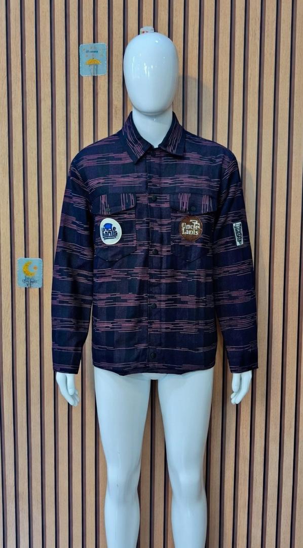ULC Purple Stripe Patch Shirt