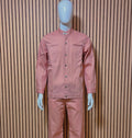 ULC Pink jean Collar Jacket & Jean Pants