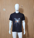 ULC Navy Lightning Bolt Graphic Polo Shirt