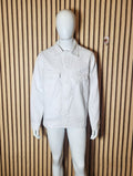Uncle Lani's White Crop Jacket & Jogger Set