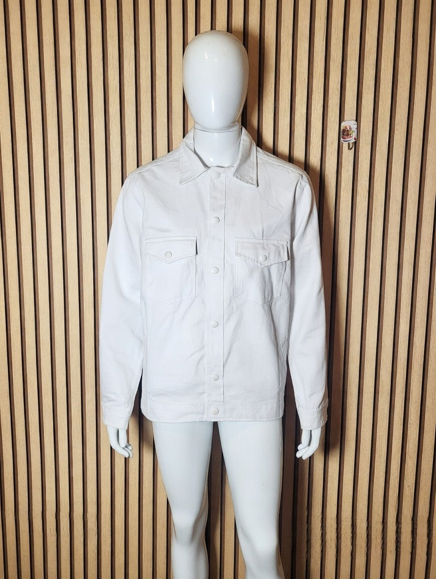 Uncle Lani's White Crop Jacket & Jogger Set