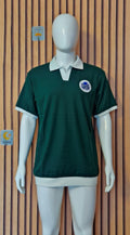 Uncle Lani's Forest Green Contrast Polo Shirt