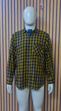 Uncle Lani's Red & Black Plaid Flannel Shirt