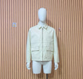 ULC Cream Faux Leather Utility Jacket