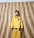 Uncle Lani's Kids' Yellow Zip Jumpsuit