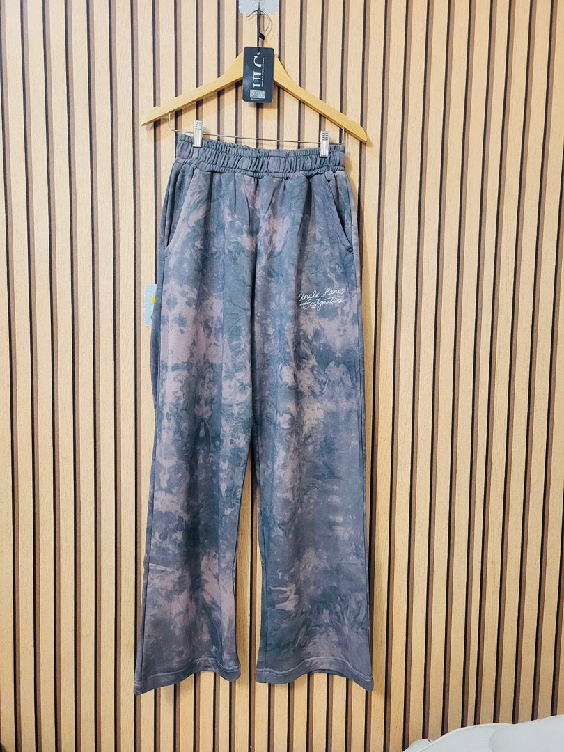 Uncle Lani's Tie-Dye Flare Pants